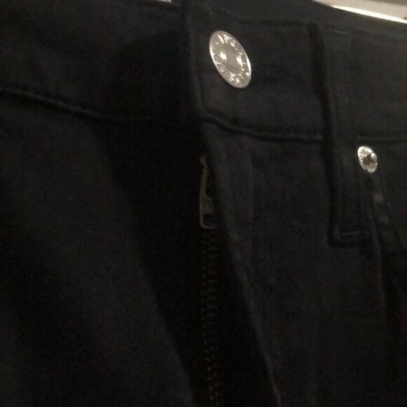 Edwin Women’s Size 28 Pixie 9” Mid Rise Skinny Denim Jeans in Black - Picture 3 of 10